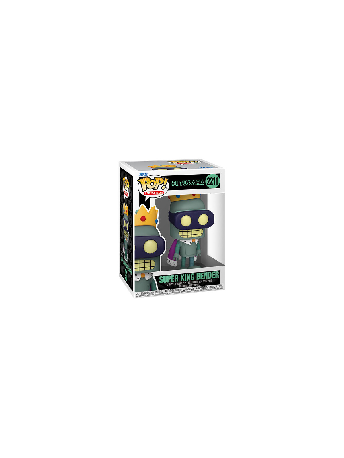 Funko pop futurama super king bender