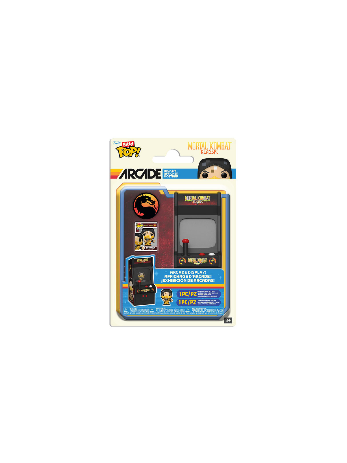 Funko bitty pop arcade mortal kombat