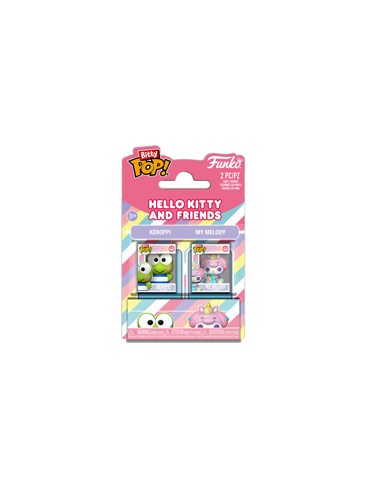 Funko bitty pop 2 pack hello kitty kuromi & my melody