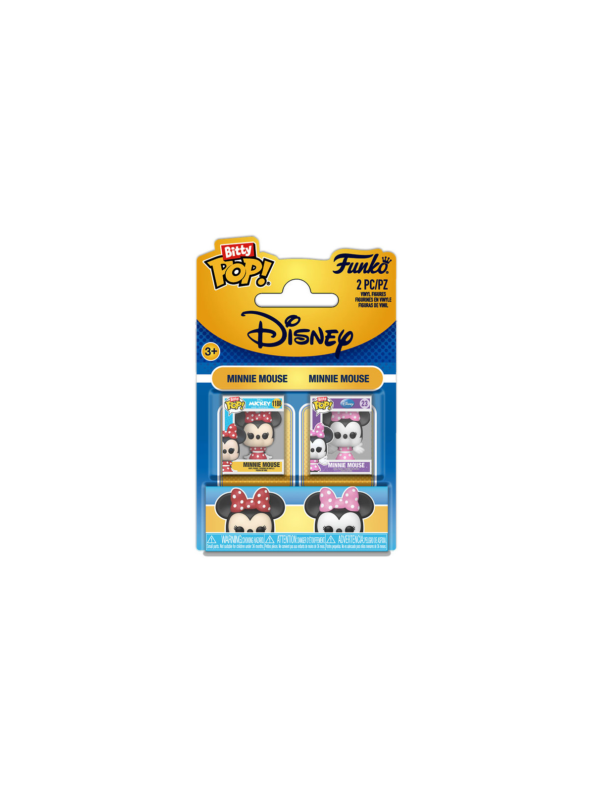 Funko bitty pop 2 pack disney min & min