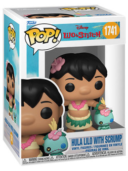 Funko pop disney stitch hula lilo w-scrump 1741