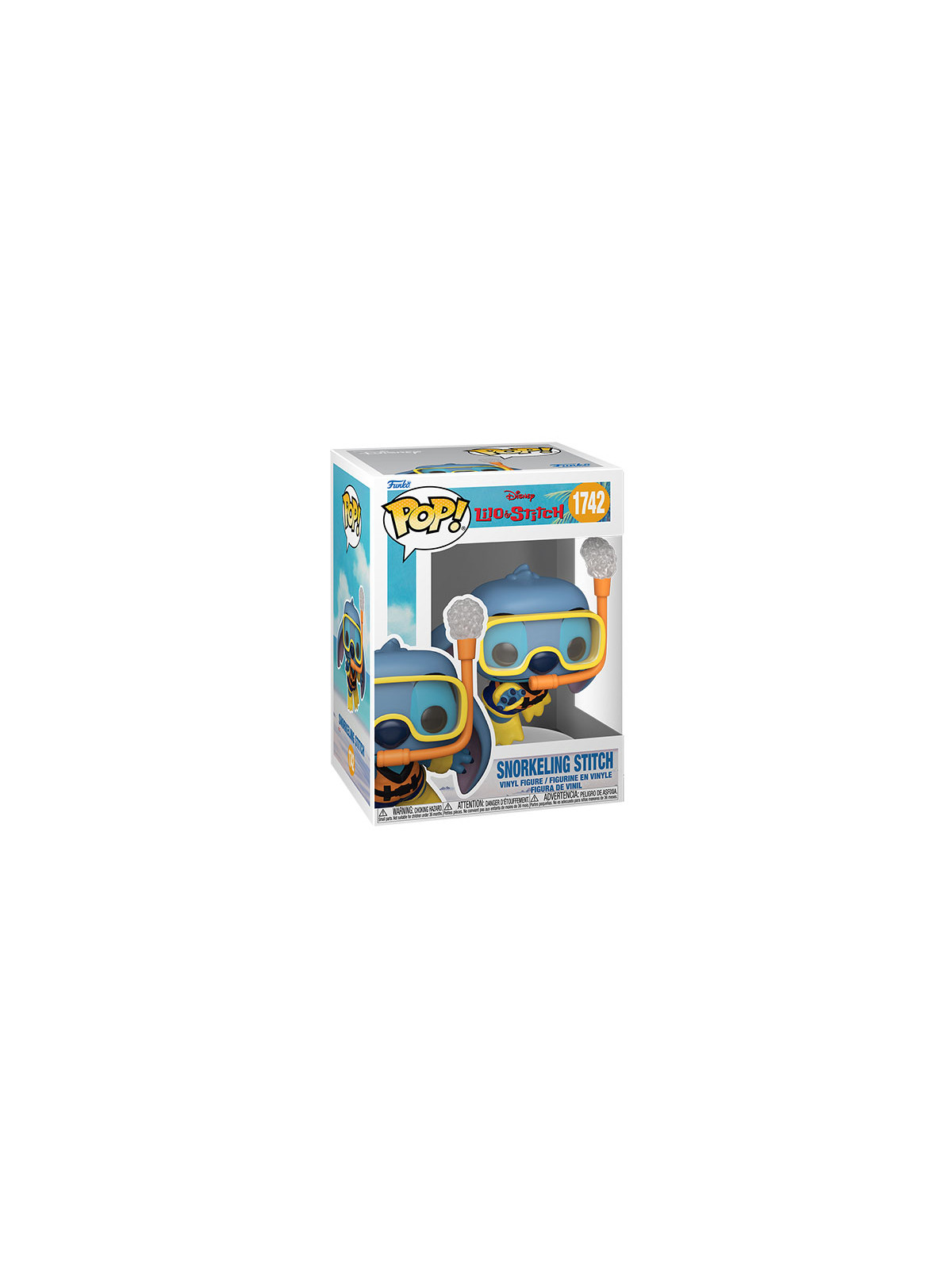 Funko pop disney stitch snorkeling 1742