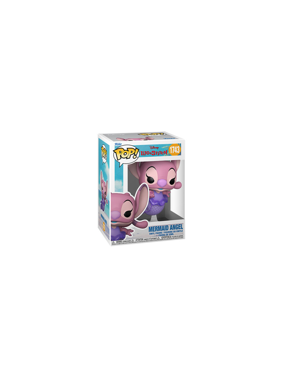 Funko pop disney stitch mermaid angel 1743