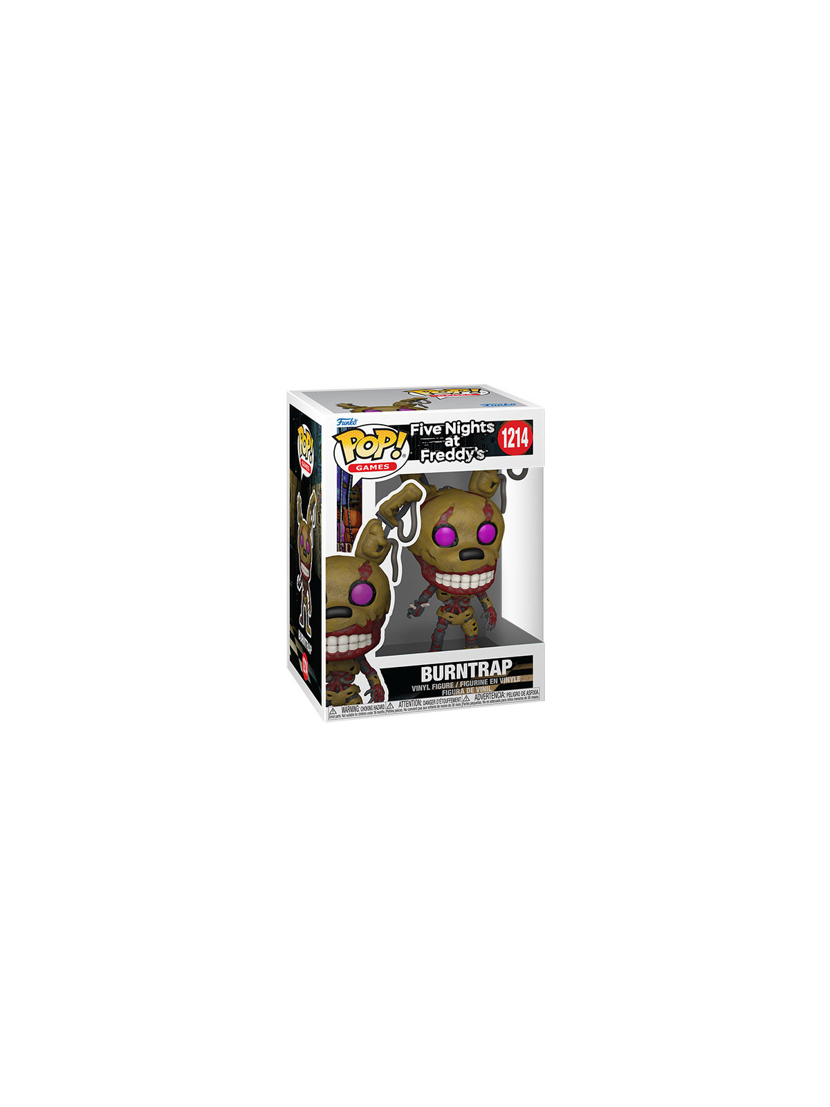 Funko pop fnaf burntrap 1214