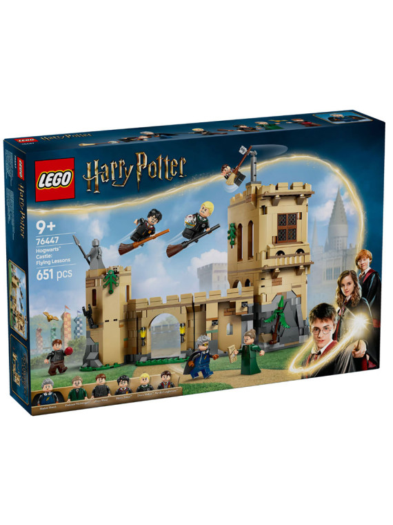 Harry potter castello di hogwarts lezioni di volo rare - 76447