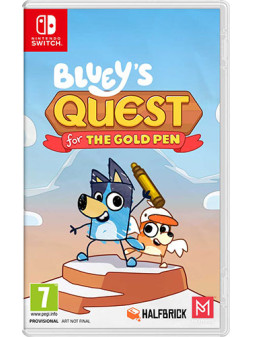 Bluey's quest for the gold pen