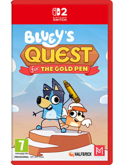 Bluey's quest for the gold pen