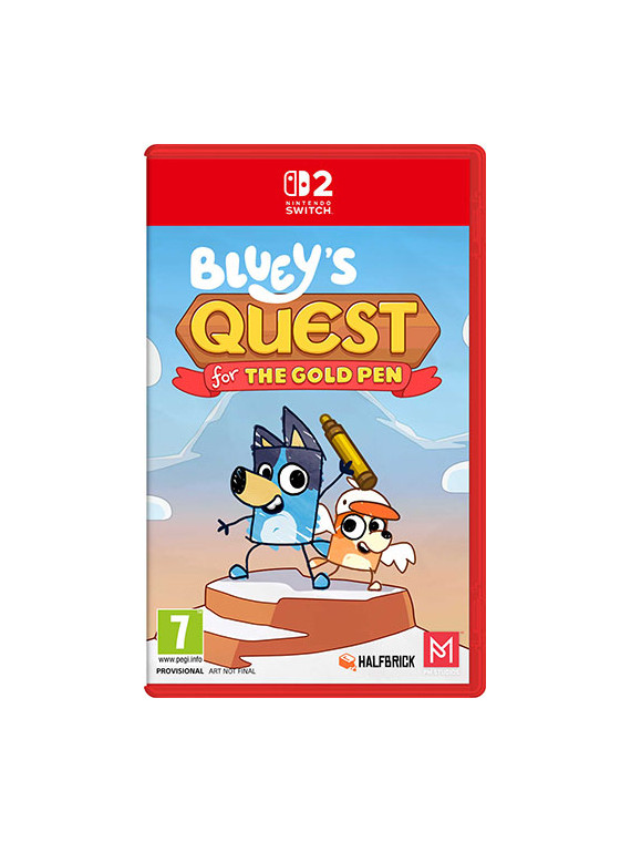 Bluey's quest for the gold pen