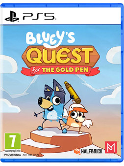 Bluey's quest for the gold pen