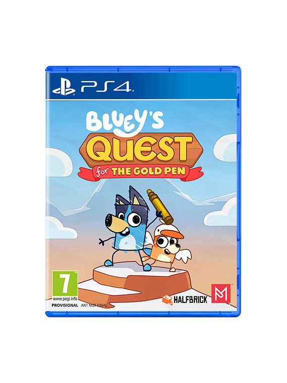 Bluey's quest for the gold pen