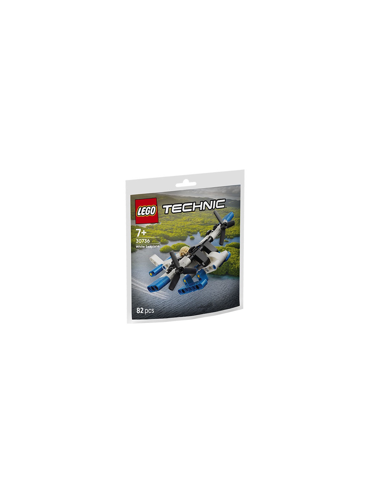Polybag idrovolante bianco - 30736