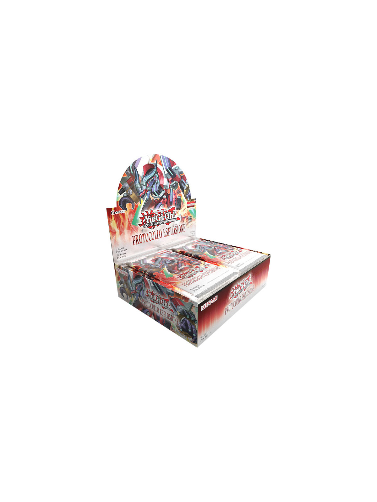 Yugi protocollo esplosione box 24 buste