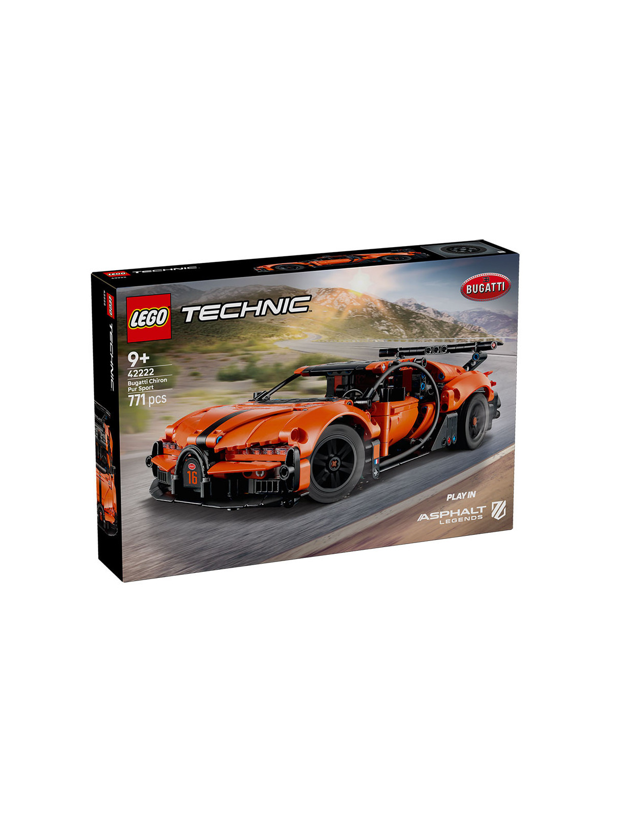 Technic hyper car bugatti chiron pur sport - 42222