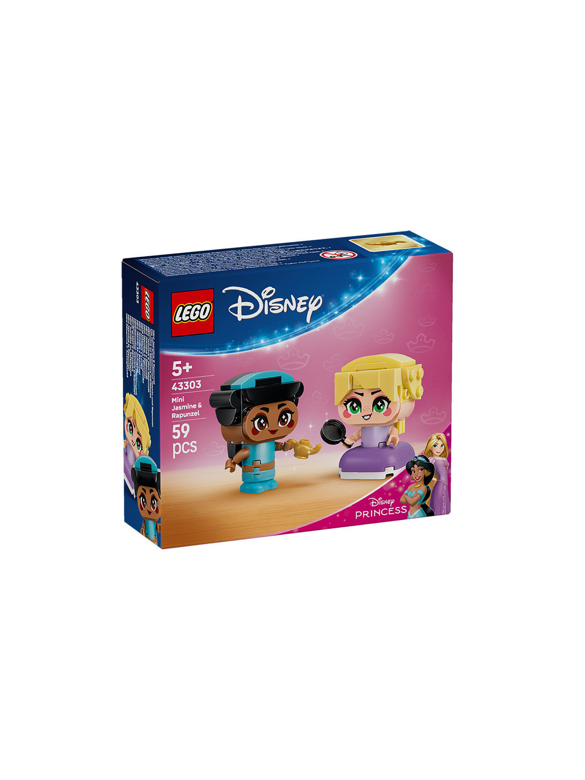 Disney princess mini-jasmine e mini-rapunzel - 43303