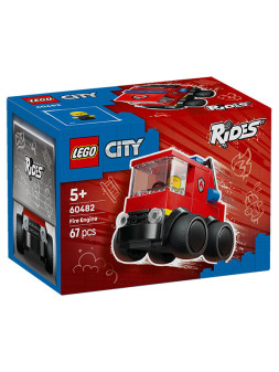 City brick rides veicoli - autopompa - 60482