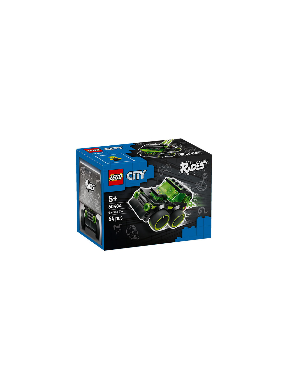 City brick rides veicoli - auto da corsa da gioco - 60484