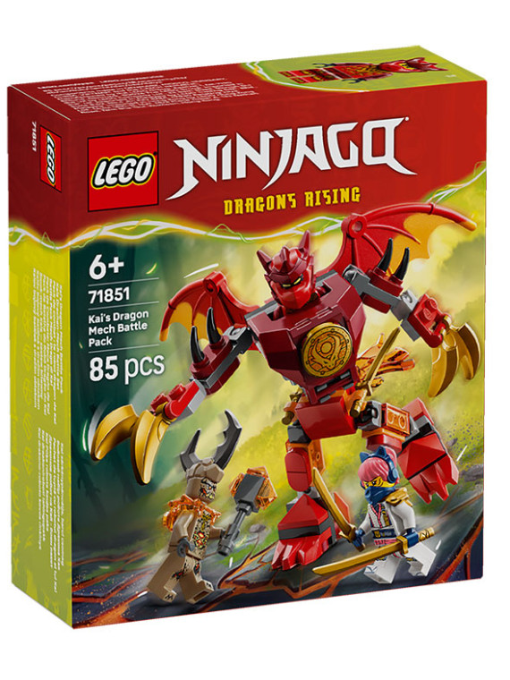 Ninjago battle pack mech drago di kai - 71851