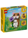 Creator simpatico criceto con fiore - 31376