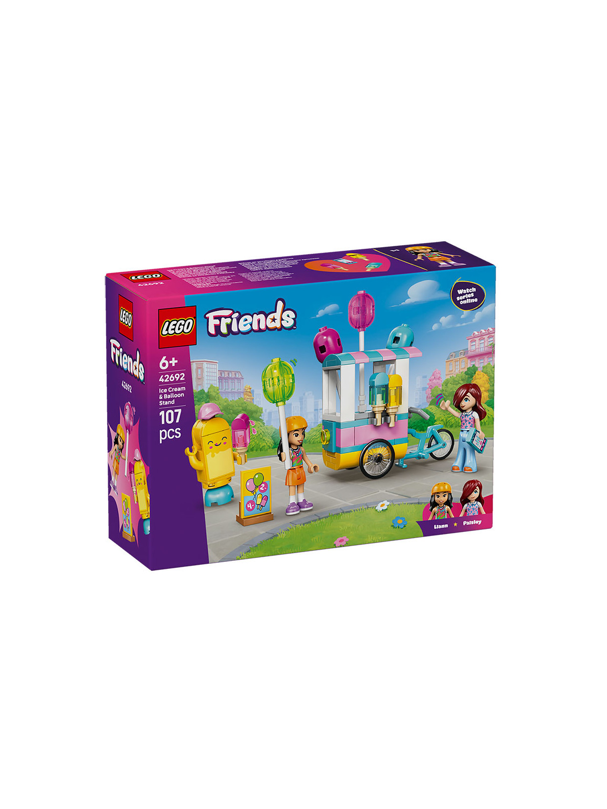 Friends bancarella dei gelati con palloncini - 42692