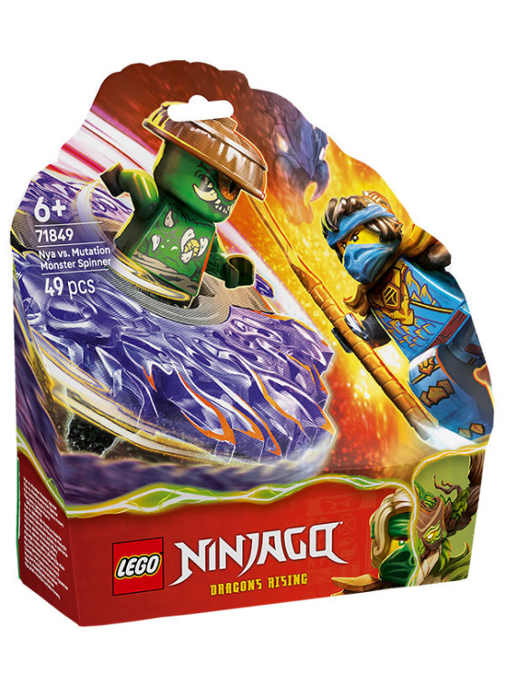 Ninjago nya contro spinner mostro della mutazione - 71849