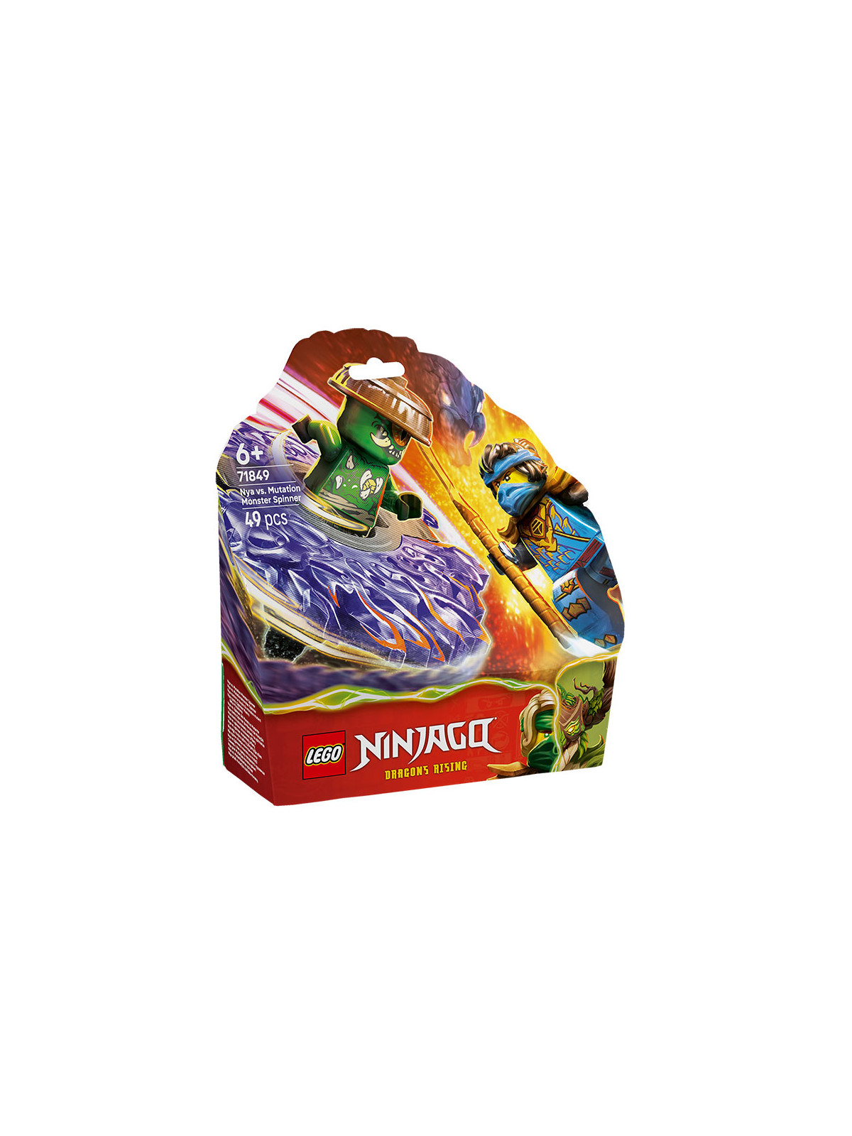 Ninjago nya contro spinner mostro della mutazione - 71849