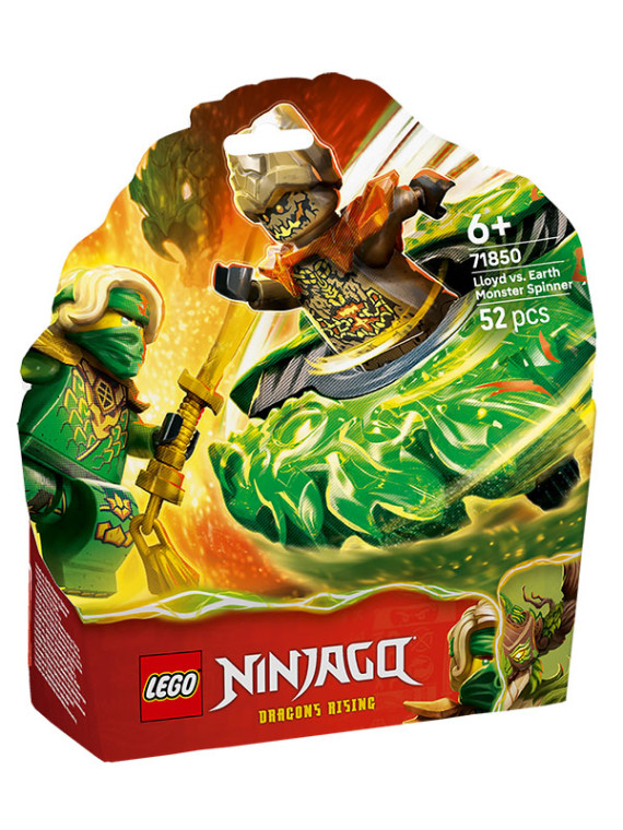 Ninjago lloyd contro spinner mostro della terra - 71850