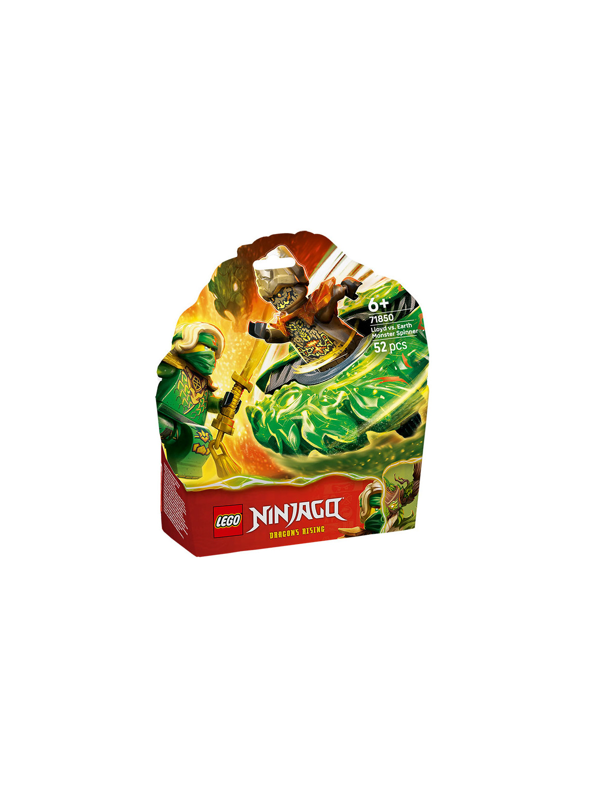 Ninjago lloyd contro spinner mostro della terra - 71850