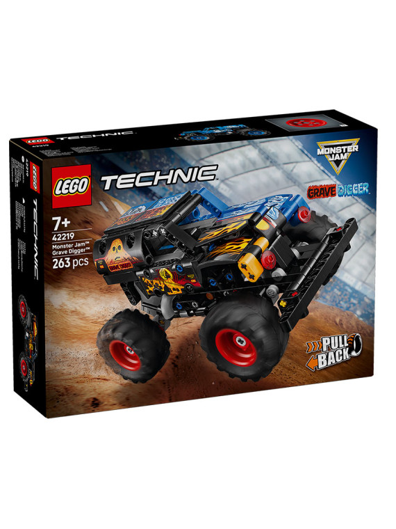 Technic monster jam grave digger fuoco e ghiaccio - 42219