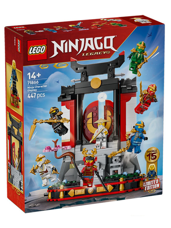 Ninjago display personaggi ninja 15th anniversary - 71866