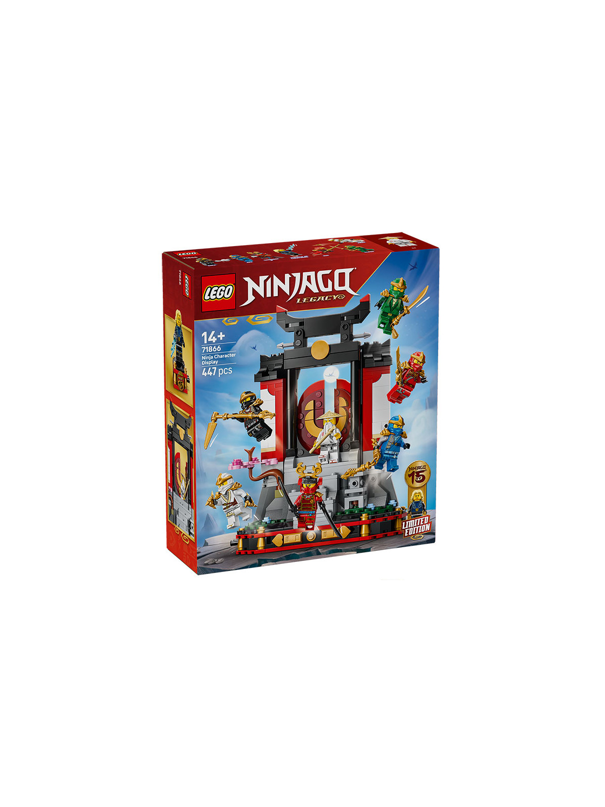Ninjago display personaggi ninja 15th anniversary - 71866