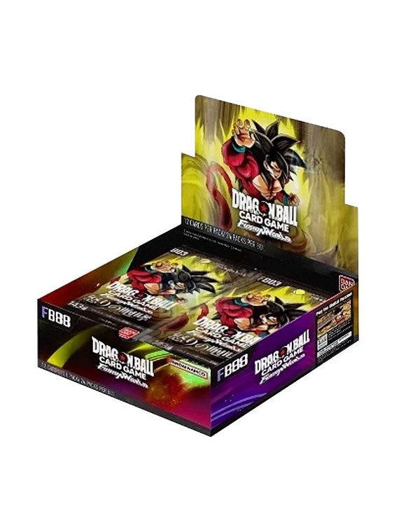 Dragon ball eng super fusion world fb03 box 24 buste
