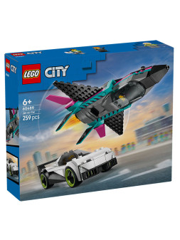 City jet contro auto sportiva - 60489