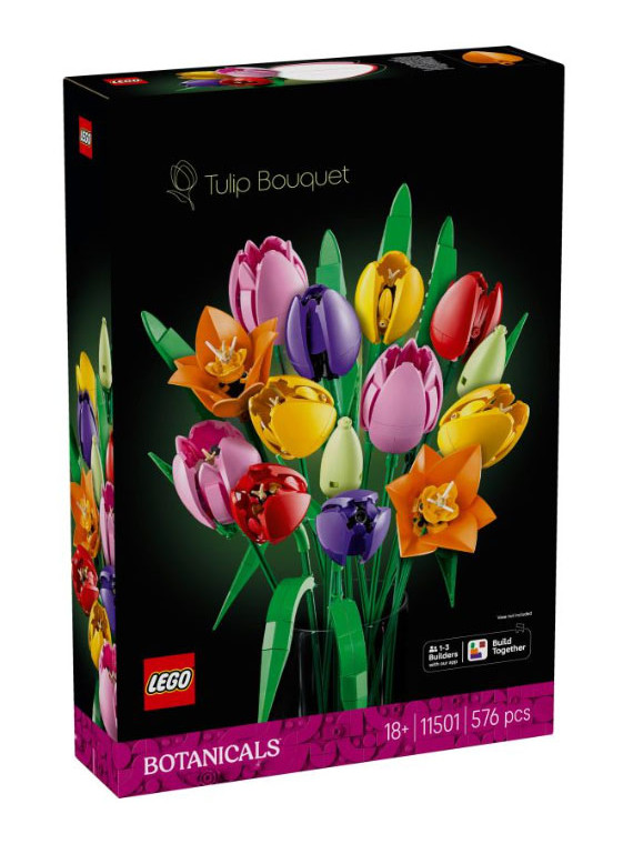 Flowers botanical bouquet di tulipani - 11501