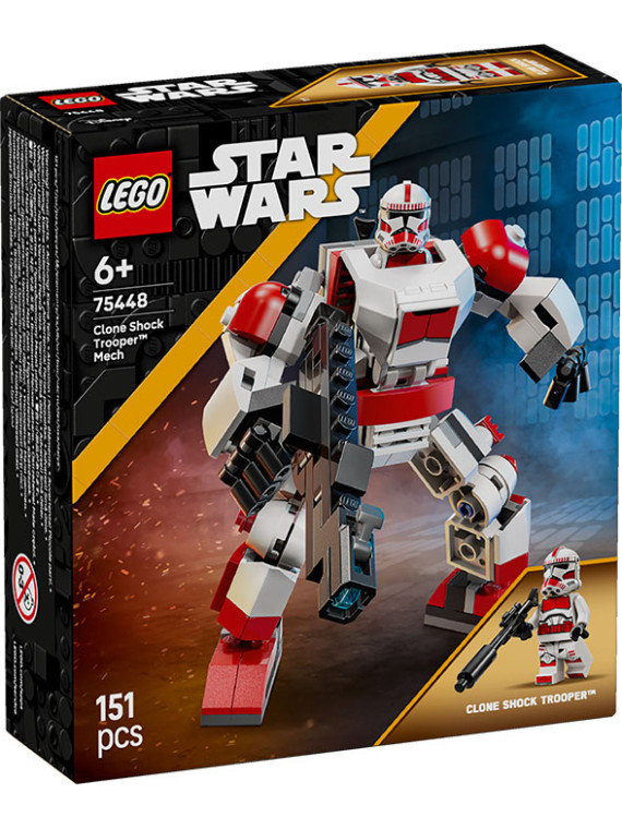 Star wars mech clone shock trooper - 75448