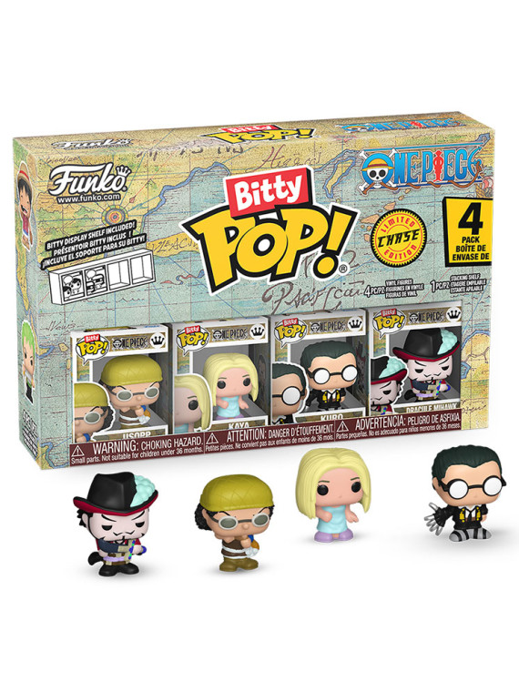Funko bitty pop 4 pack one piece usop