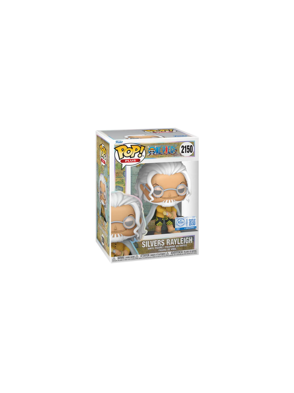 Funko pops one piece silvers rayliegh w-chase