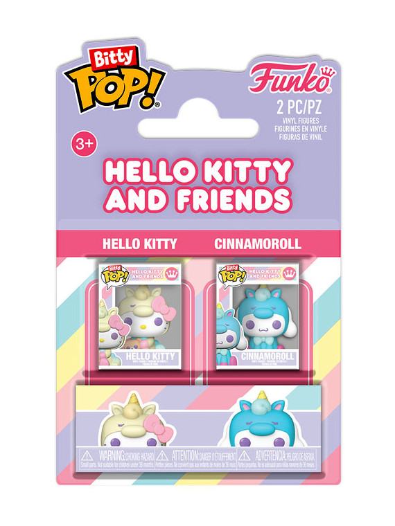 Funko bitty pop 2 pack hello kitty & cinnamoroll