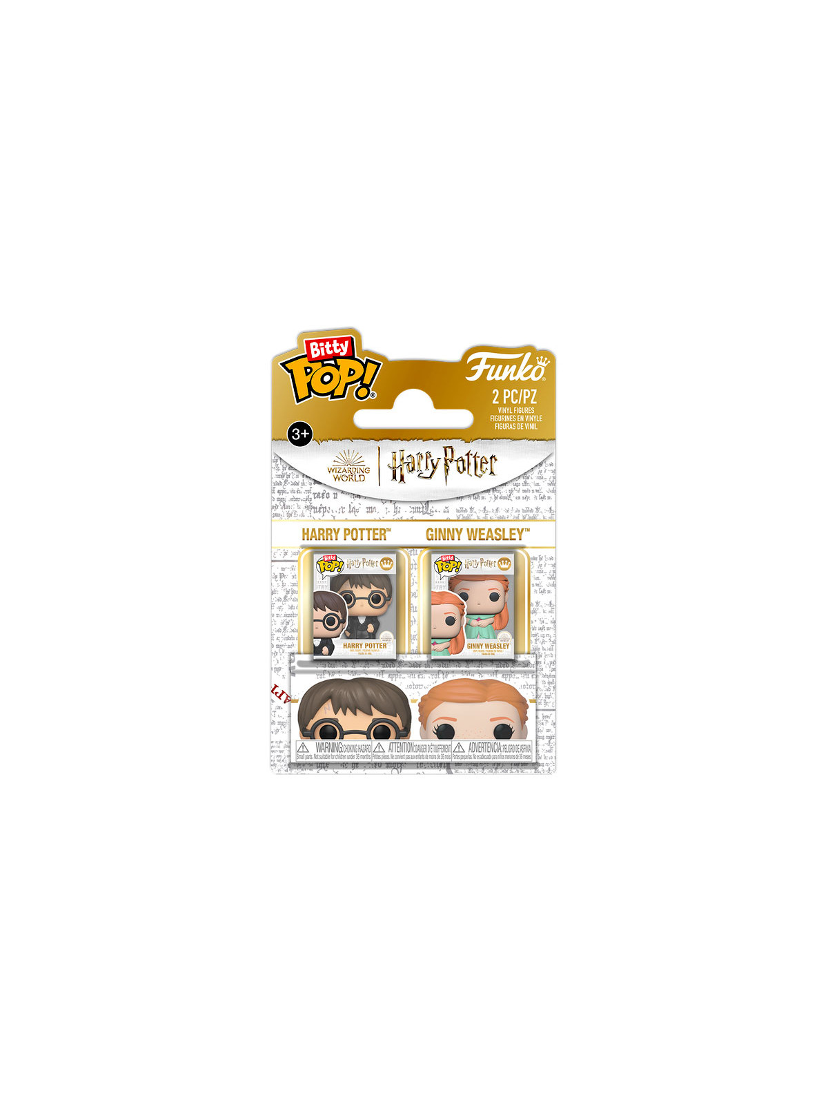 Funko bitty pop 2 pack harry potter harry & ginny