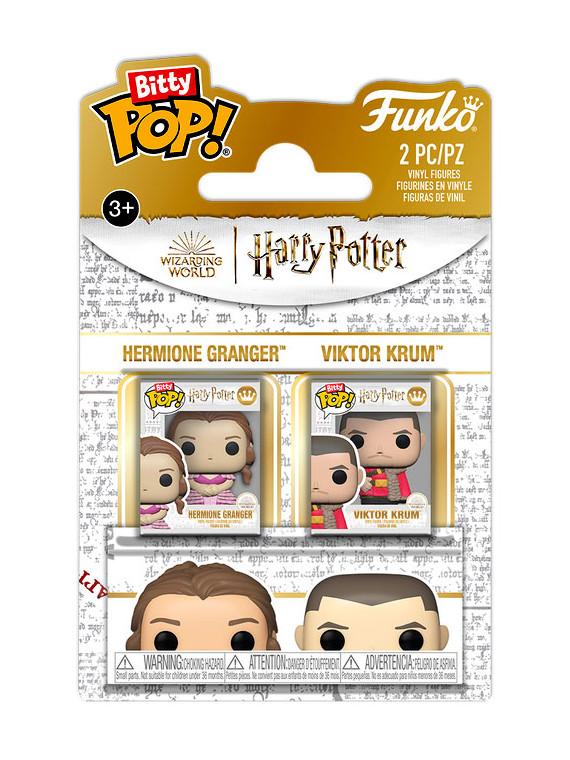 Funko bitty pop 2 pack harry potter hermione & krum