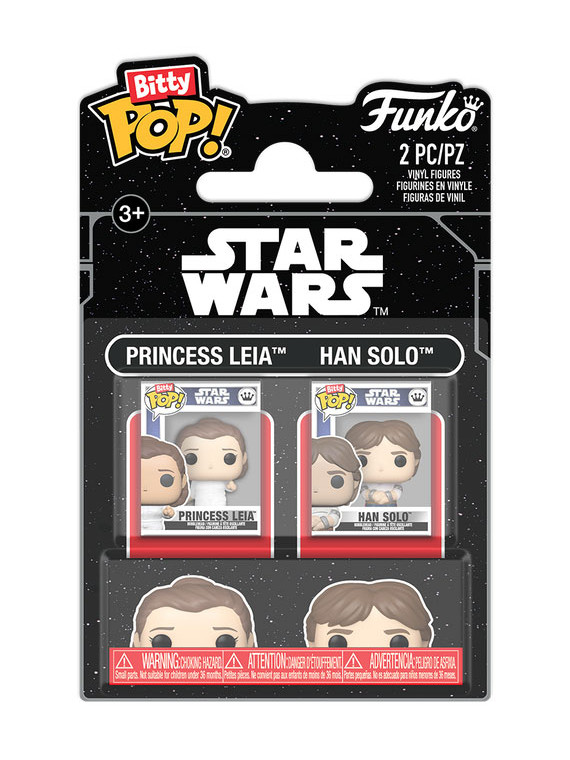 Funko bitty pop 2 pack star wars l&h