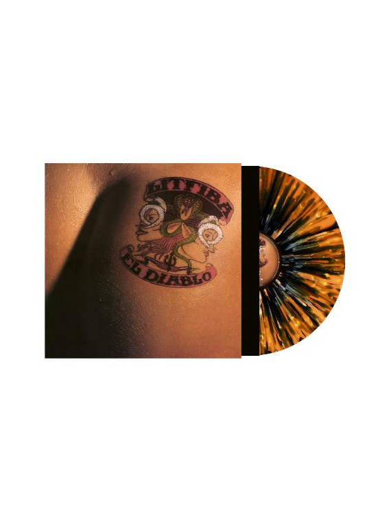 El diablo vinile splatter nero e giallo