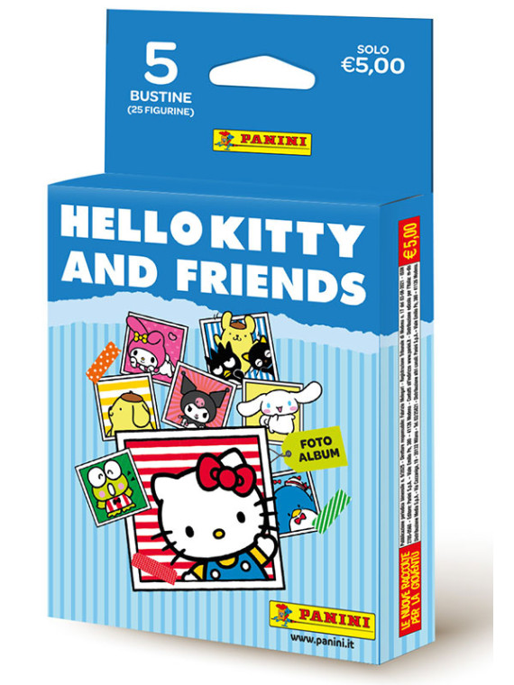 Panini stickers hello kitty ecoblister 5 buste
