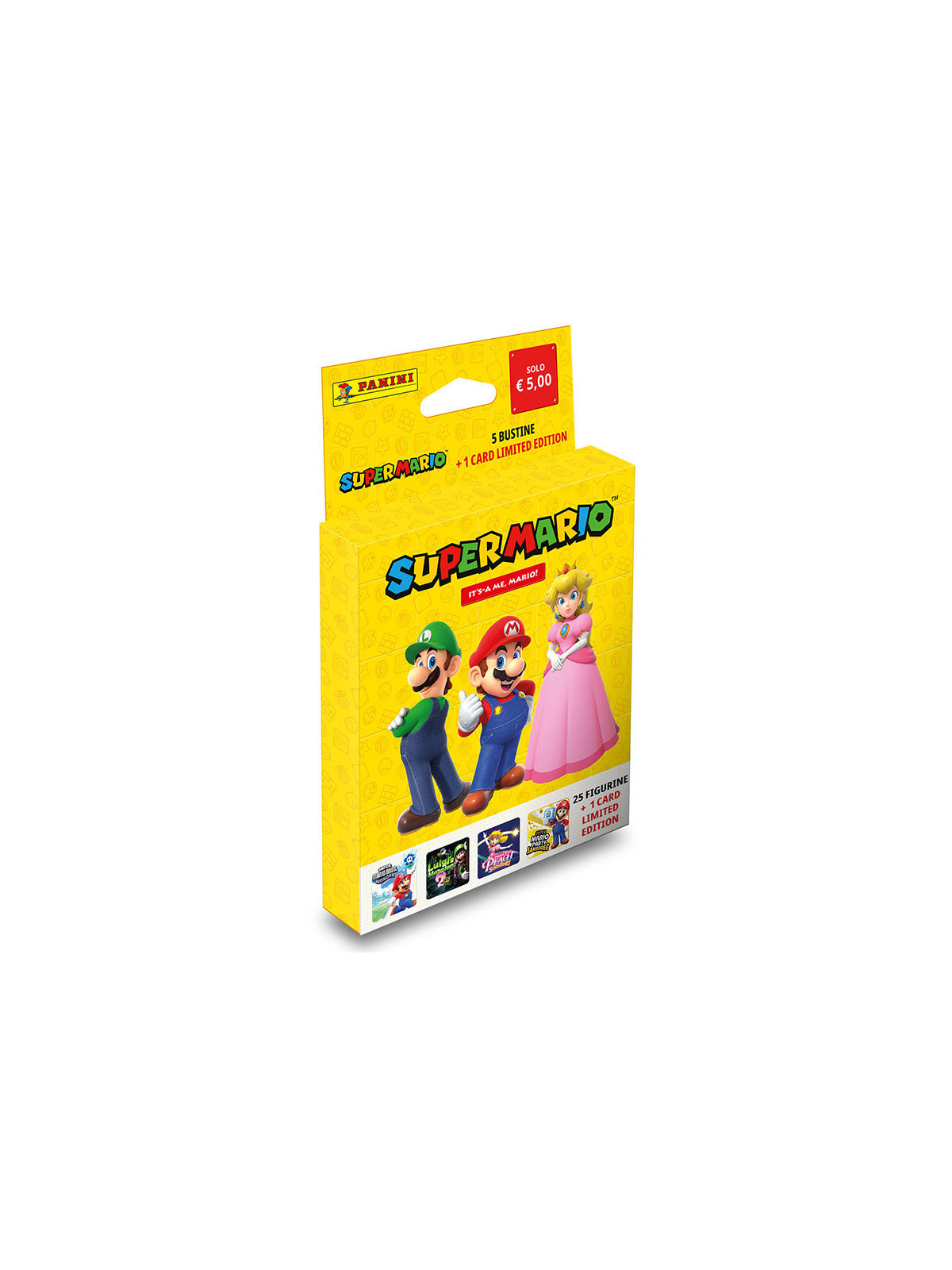 Panini stickers super mario ecoblister + 1 limited