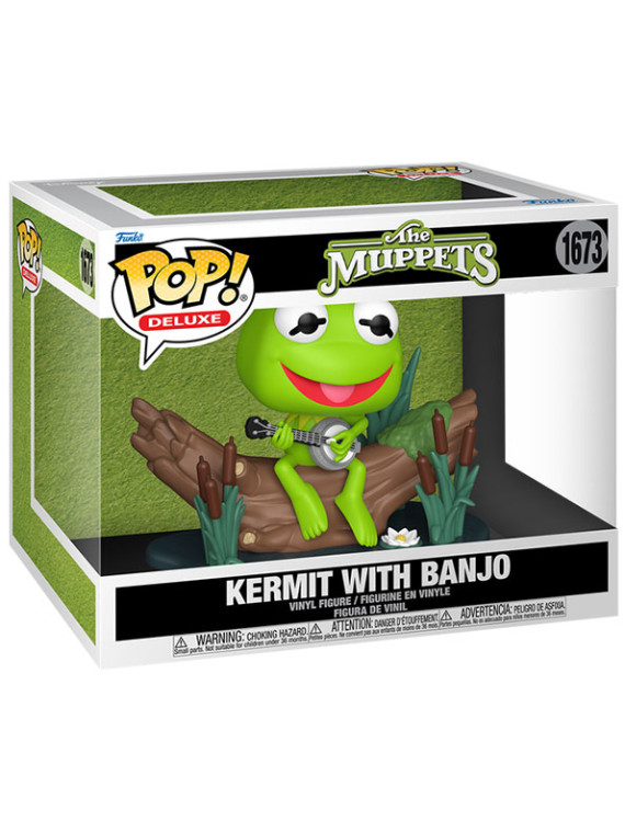 Funko pops deluxe the muppets kermit w-banjo