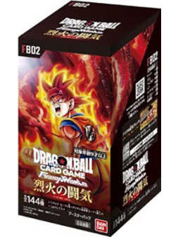 Dragon ball jpn super fusion world fb02 box 24 buste