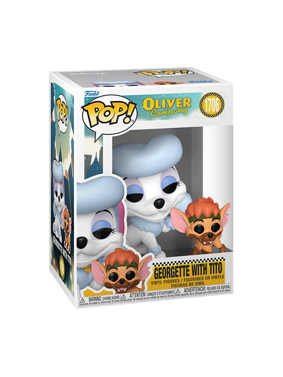 Funko pop oliver and company georgette w-tito