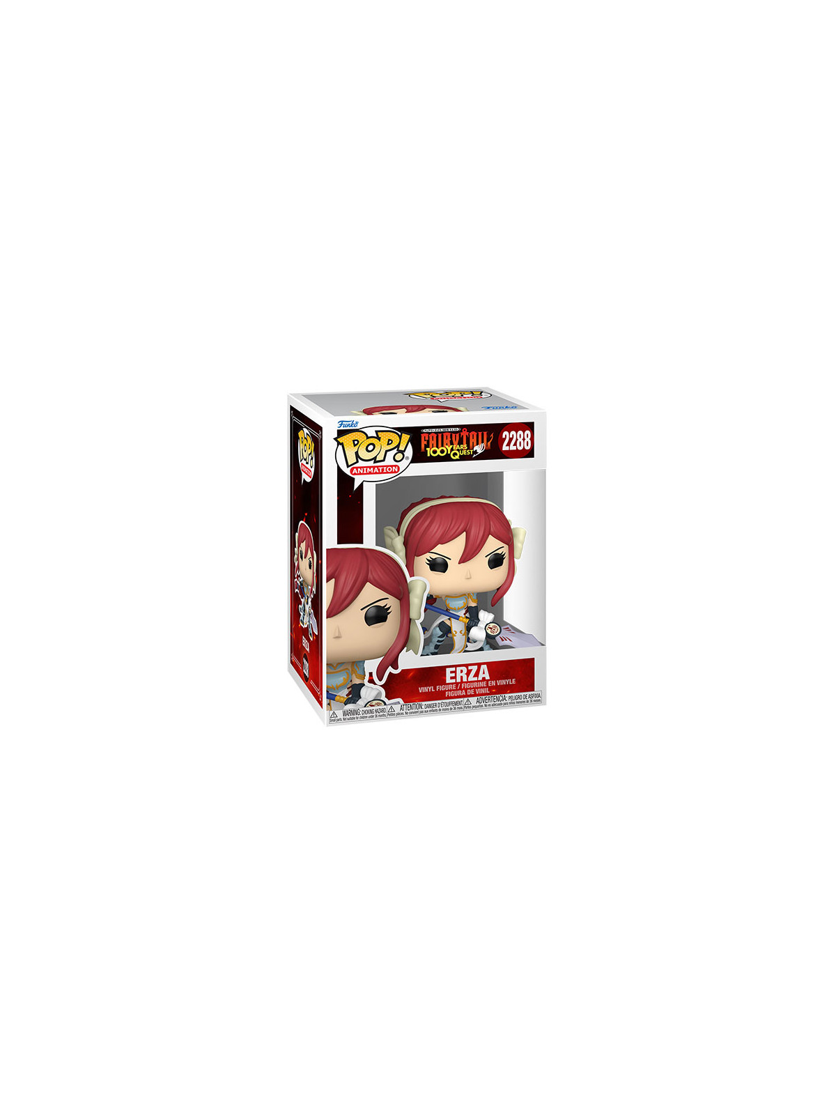 Funko pop fairy tail erza