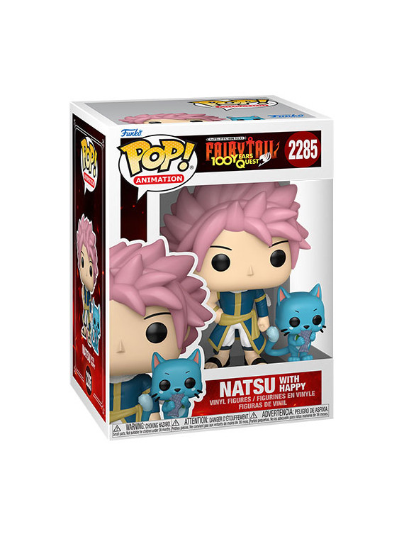 Funko pop fairy tail natsu & happy