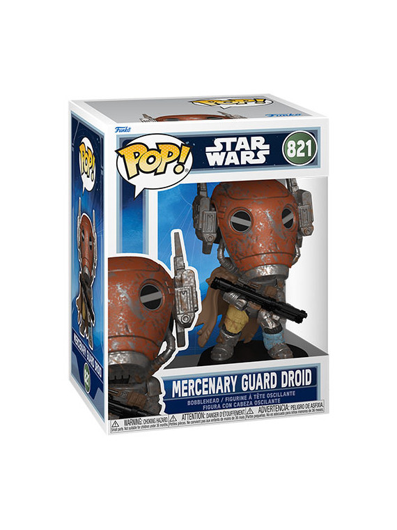 Funko pop star wars mercenary guard droid 821
