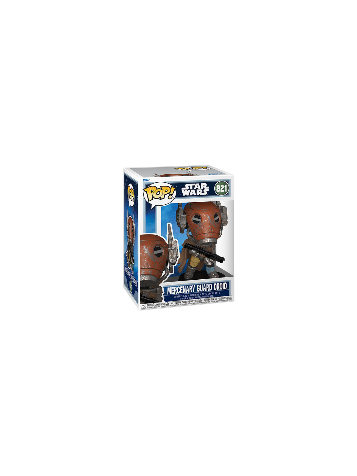 Funko pop star wars mercenary guard droid 821